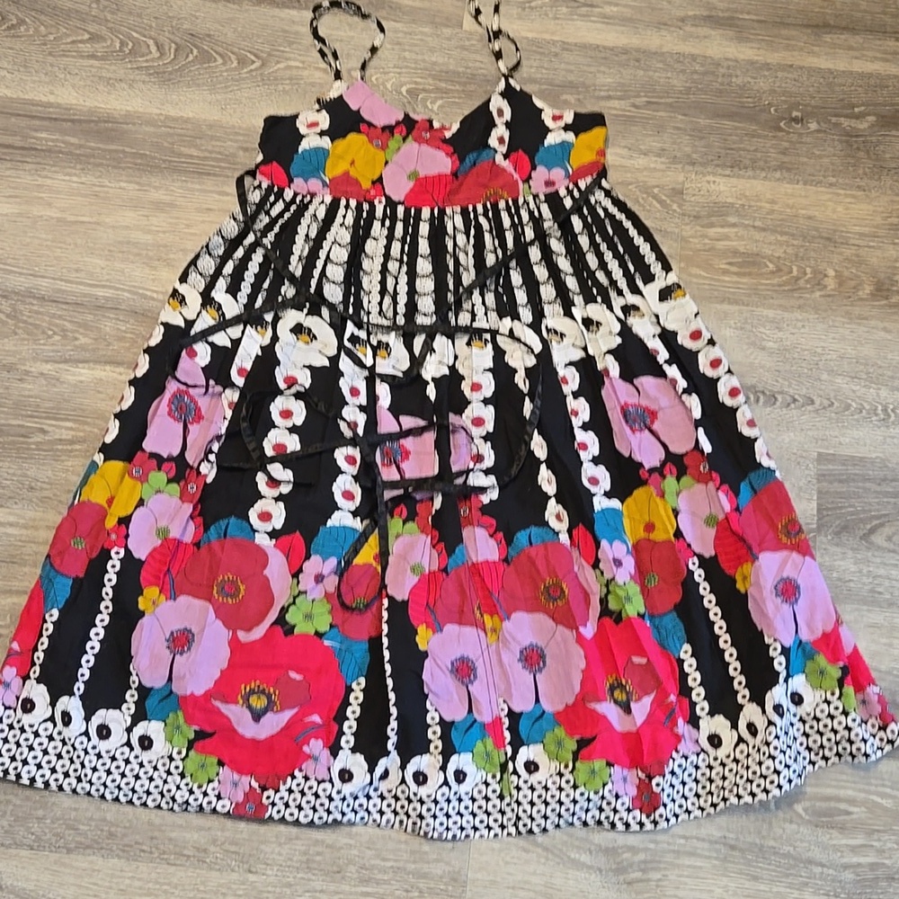 Minuet 60s Inspired Floral Sundress Sz Small